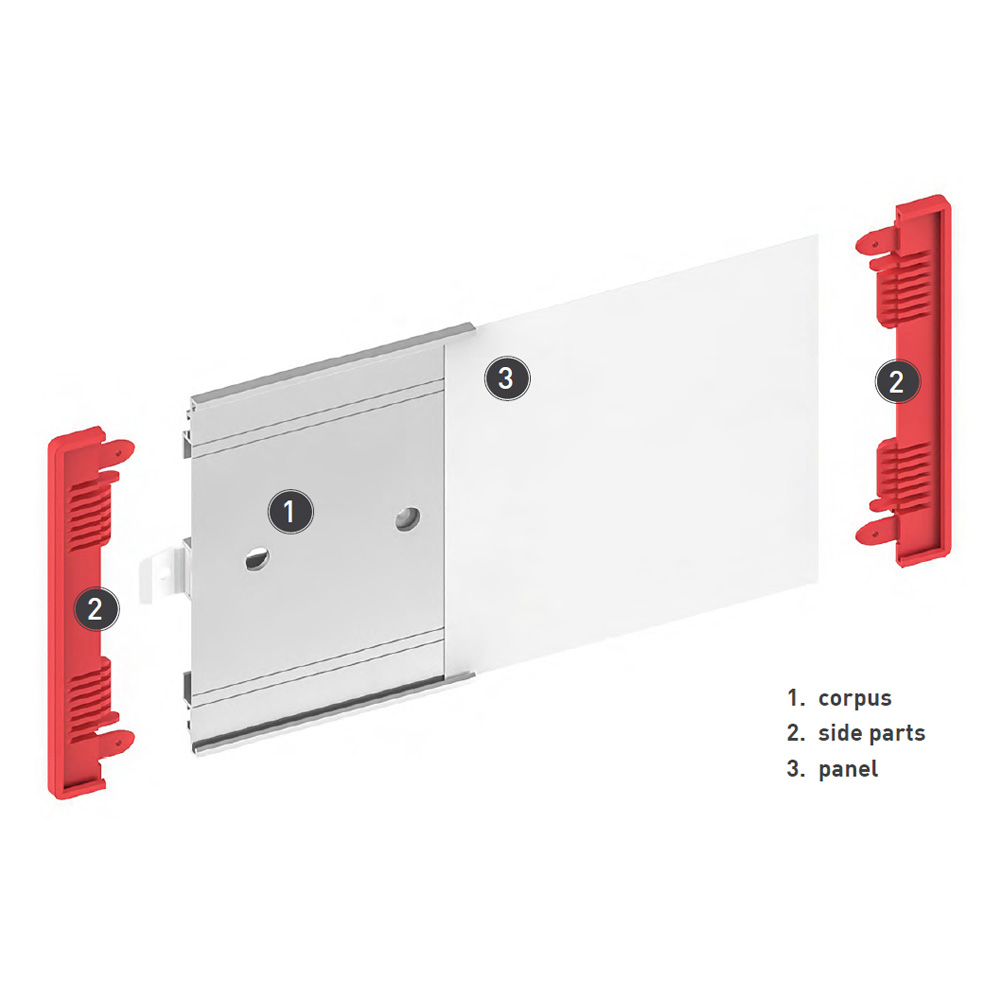 signcode wall corpus, 65mm (h)