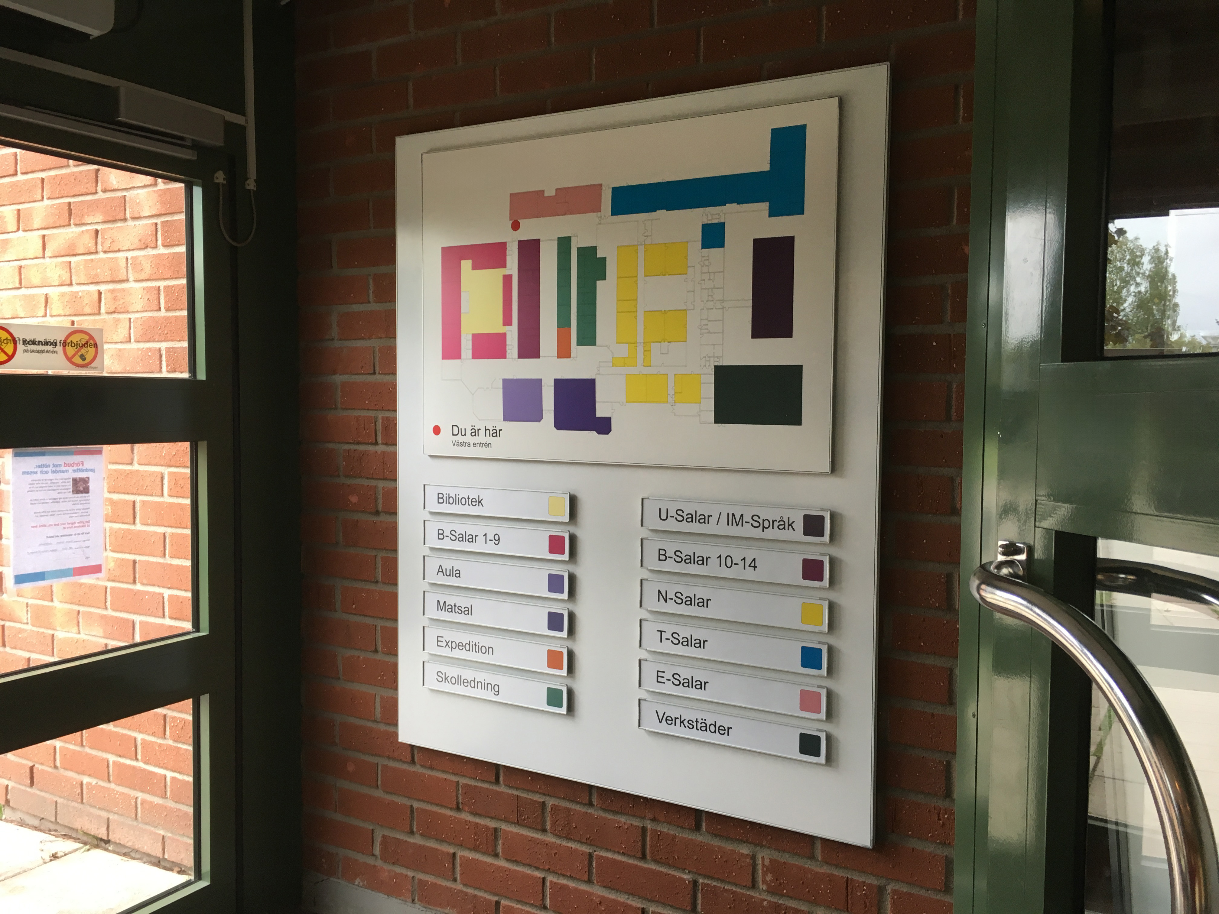 signcode panel, PS, 148mm (h)