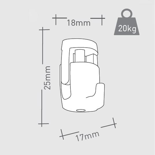 New art hook self-closing