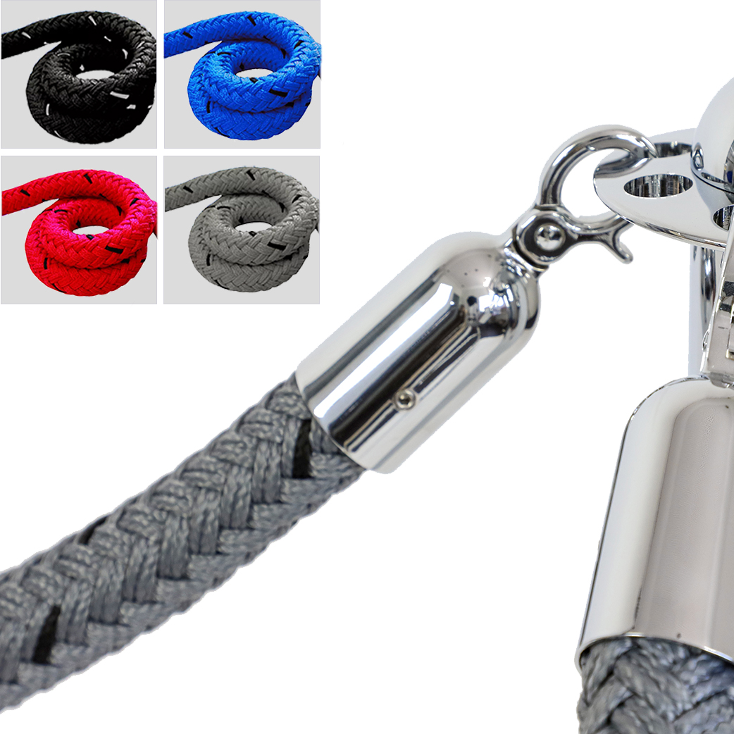 Stopper Tex Cord Chrome