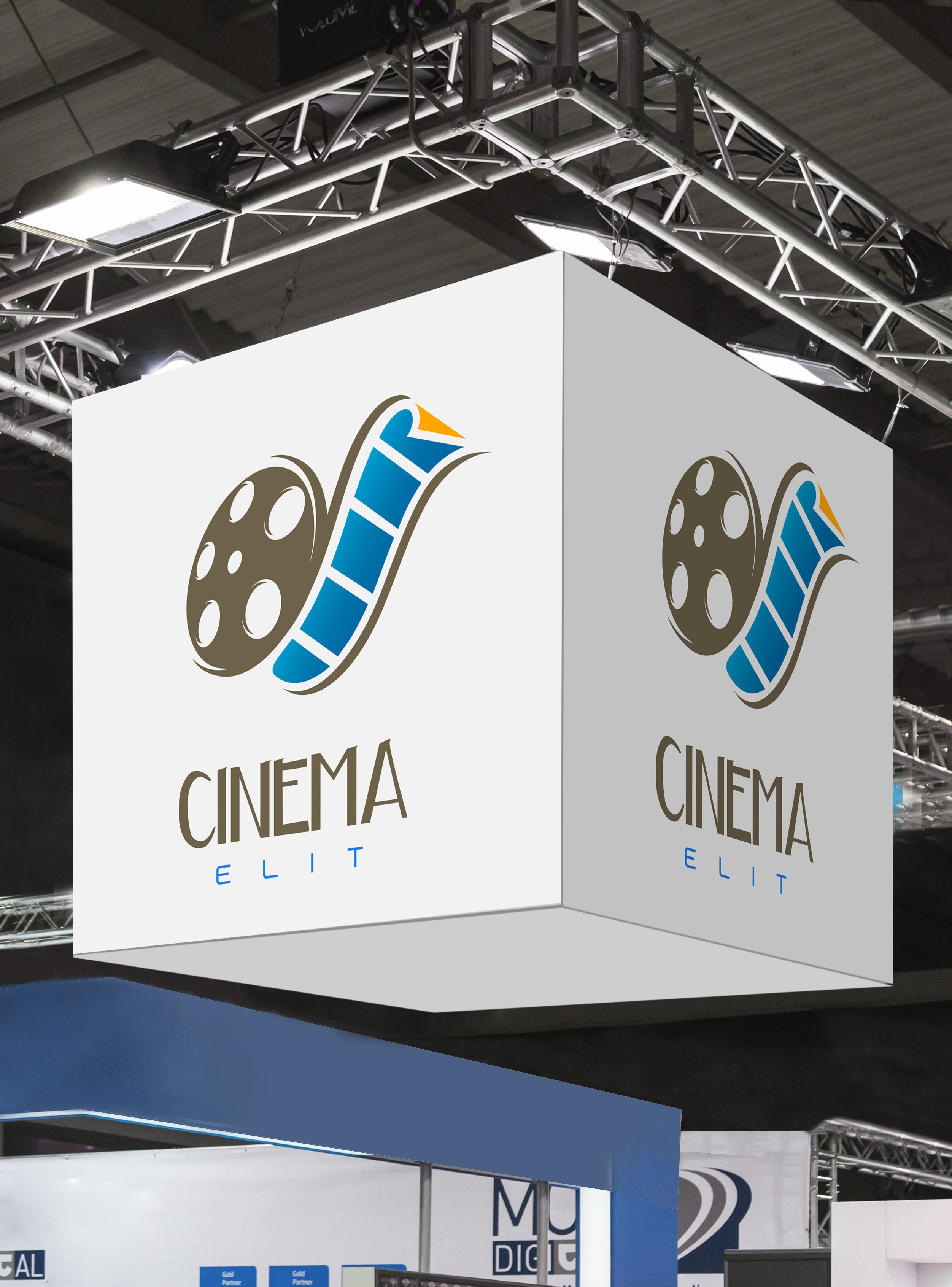 Suspension for Cubox tradeshow cube