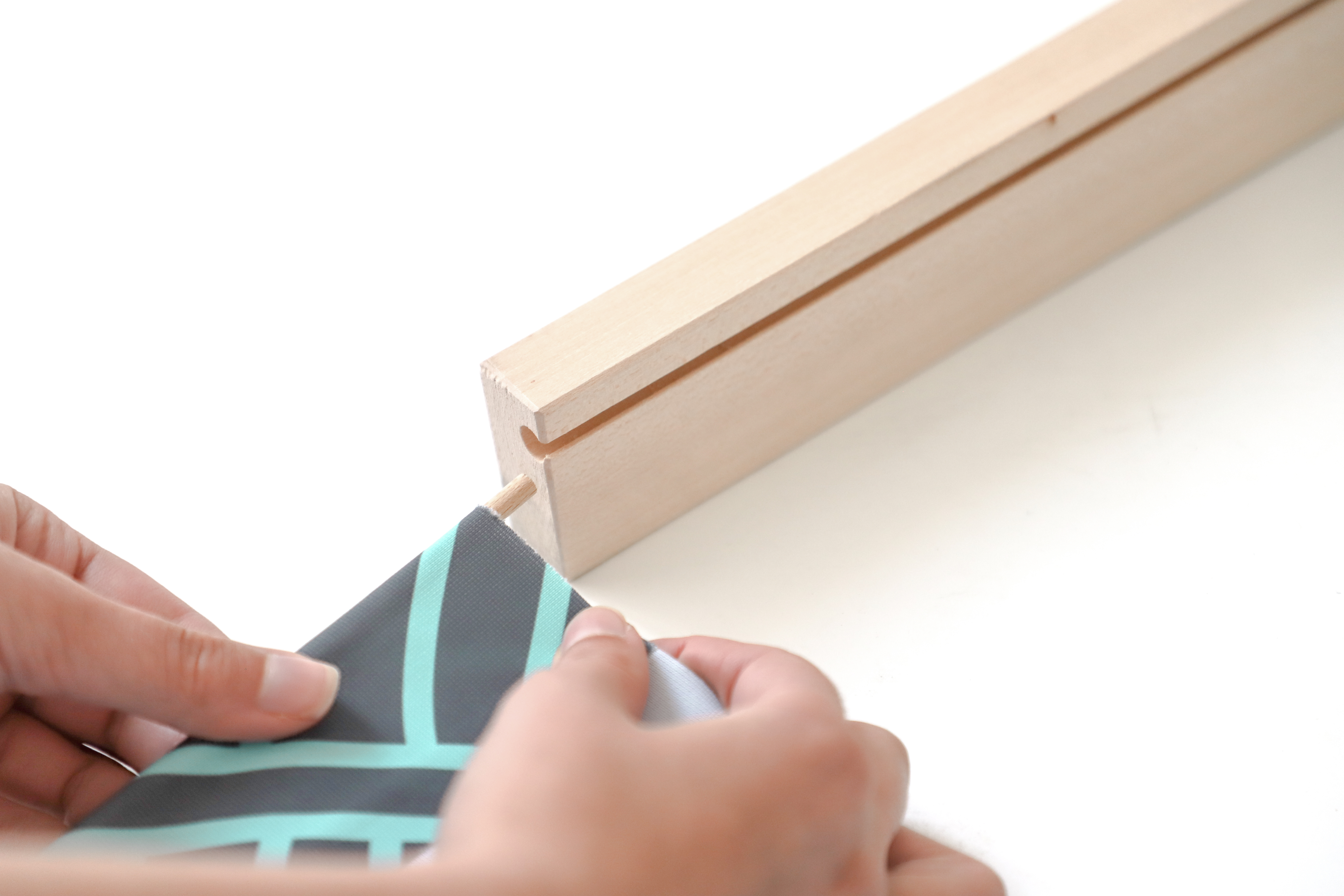 Wood spare rods for print