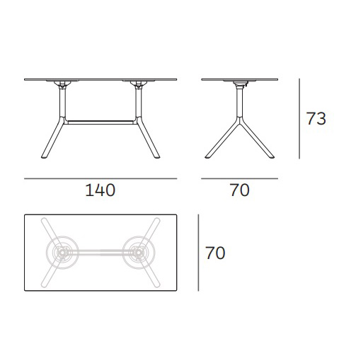 Miura tavolo da pranzo