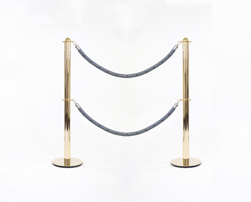 Stopper® Tex VIP poles | rope barriers | Made in Italy