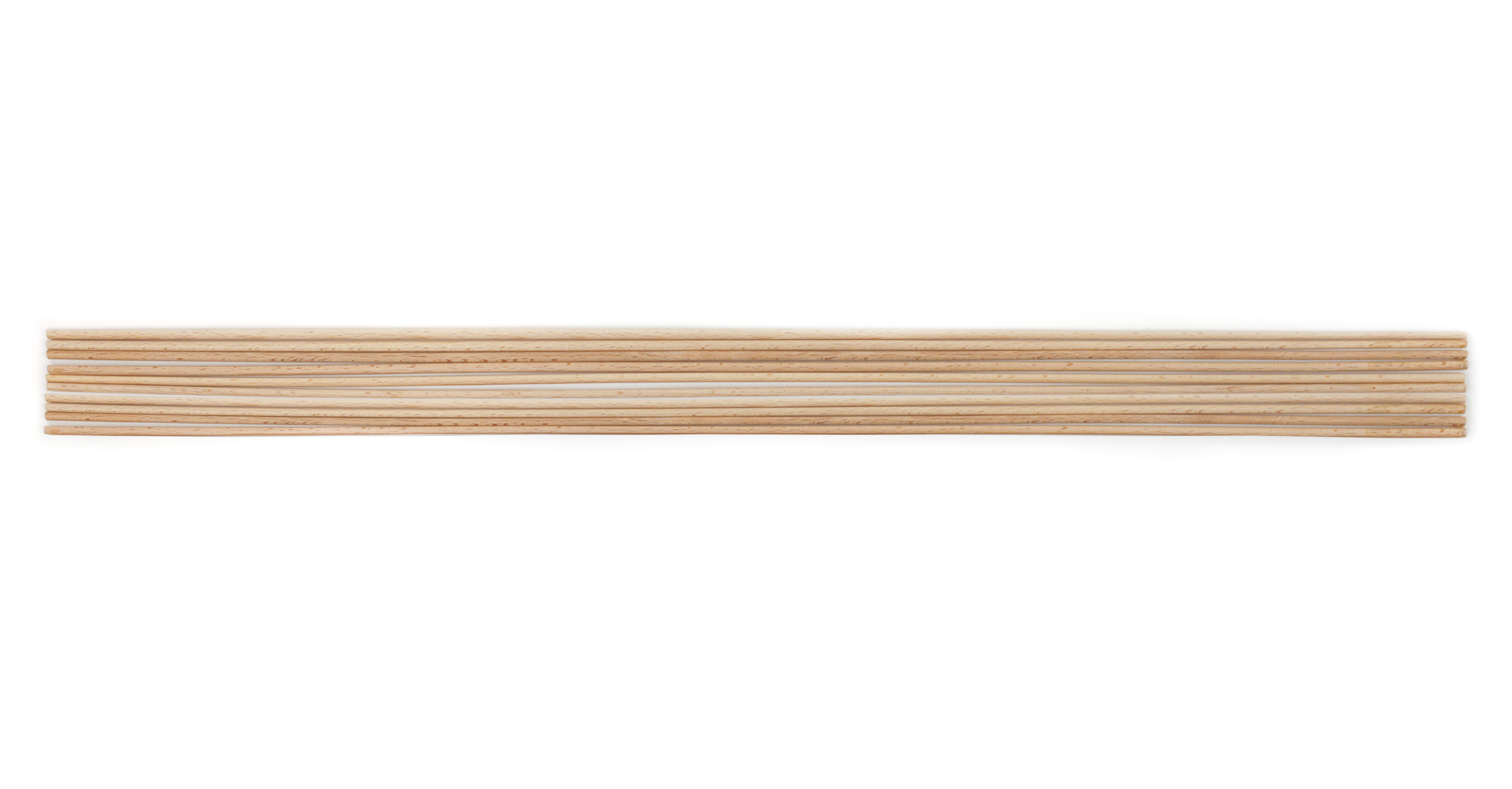 Wood spare rods for print