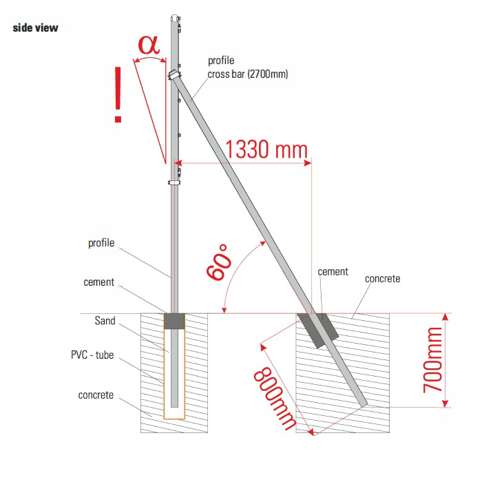 Monsterframe freestanding
