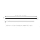 Steel frame 45° 